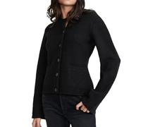 SKUBIS Ultra-Soft Button Cardigan, Describeu Cardigan, Slimming Button Cardigan Sweater Women with Pockets (Black,L)