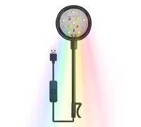 SKUDA Fish Tank Lamp - Clip On Fish Tank Lamp with 360-Degree Rotation - Grass Light, Fish Tank Accessory for Living Room, Turtle Tank, Offices and Aquarium