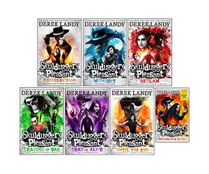 Skulduggery Pleasant Series 10-15 Plus World Book Day Collection 7 Books Set By Derek Landy (Resurrection, Midnight, Bedlam, Seasons of War, Dead or Alive, Until the End & Apocalypse Kings)