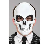 Skulduggery Pleasant Style Plastic Skull Mask Kids Skeleton Book Fancy Dress