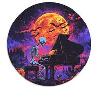 Skull 1000 Piece Jigsaw Puzzle for Kids And Adults Fantasy Gothic Challenging Puzzles Educational Games Fun Present & Activity 1000pcs (67.5x67.5cm)