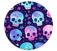 Skull 1000 Piece Jigsaw Puzzle for Kids And Adults Fantasy Gothic Colourful Jigsaws Educational Games Creativity & Gift Giving 1000pcs (67.5x67.5cm)