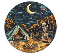 Skull 1000 Piece Science Fiction Jigsaw Puzzle For Adults Family Challenge Toys Stress Relief Puzzle Exercise The Memory of The Brain For Adults Gifts 1000pcs (67.5x67.5cm)