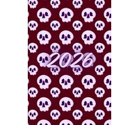 Skull 2026 A5 Family Diary With Week To Page: Weekly Organiser For Business or Home