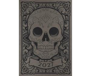 Skull A5 Diary 2027, General Diaries, Week To View, Art, Gift