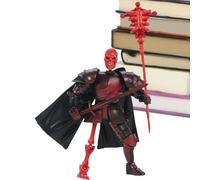 Skull Action Figures - 5.51 Inch Articulated Skeleton Action Figures, Articulated Mobile Model Toy | Cool Cartoon Design Display System For Collectio Accent