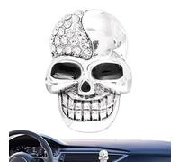 Skull Air Vent Clips, Skull Car Air Diffuser, Air Outlet, Skull Head Clip, Perfume Diffuser, Creative Car, Interior Decorating Car, Decoration Freshener for Halloween