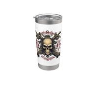 Skull and Bones Stainless Steel Insulated Tumbler