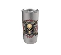 Skull and Bones Stainless Steel Insulated Tumbler
