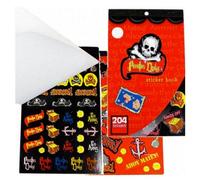 Skull And Crossbones Sticker Book Set Multicoloured (One Size)