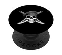 Skull and Knives Practical Self Defense Training PopSockets Adhesive PopGrip