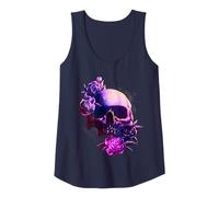 Skull and Roses Day of the Dead Gothic Tank Top