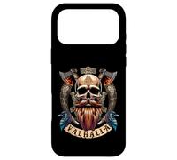 Skull Beard Valhalla Scroll - Viking Axe with Odins Raven Case for iPhone 17 Pro Max