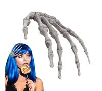 Skull Bone Shaped Hair Clips, Skeleton Hands Bone Hair Clips, Funny Hand Bone Shape Hair Claw for Halloween Hair Accessories