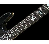 Skull Bones White & Black Deluxe Fret Markers Inlay Stickers Guitar & Bass Fingerboard