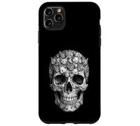Skull But It's Cats Kitty Skeleton Halloween Cat Skull Case for iPhone 11 Pro Max
