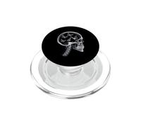 Skull Butterflies X-Ray Skeleton Goth Human Medical PopSockets PopGrip for MagSafe