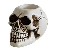 Skull candle holder Halloween Decor skull candle holder Gothic skull Decor tealight holder Halloween resin skull candle holder skull Decor tealight holder for Halloween Decor