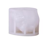 Skull Candle Mold - Silicone 3D Rose for Candles, Epoxy Resin Casting Tool, Handcrafted Making Molds Halloween Decor, Soft Pottery Wax Art Projects, DIY Craft Supplies, Home Seasonal Decoration