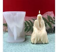 Skull Candle Molds - Shadow Man, Reaper, Ghost & More - 3D Silicone Molds for Resin Casting
