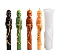 Skull Candle Shape 3D Skull Decorative Soap Chocolate