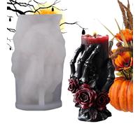 Skull Candle Silicone Mold Non-Stick Easy Release Reusable Tool