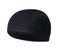 Skull Cap, Quick Dry Cycling Caps, Moisture Wicking Sports Breathable Cycling Cap Skull Cap Wave Cap Half Helmet Ear Covers Helmet Beanie Sports Fan Black