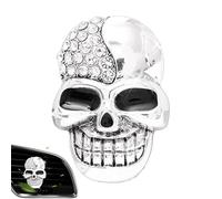 Skull Car Air Diffuser, Skull Car Vent Clip, Air Outlet Perfume Diffuser, Skull Head, Creative Automotive, Interior Decorating , Decoration Freshener for Christmas