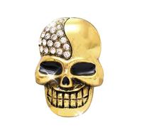 Skull Car Air Vent Clip - Premium Alloy Construction, Fragrance Diffuser Design, Spread Pleasant Indoors, Gives The Vehicle Interior A Bold Gothic Style | Perfume Accessories