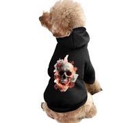 Skull Cards Deadly Game Dog And Cat Clothes Pet Hoodie Sweatshirt Pullover Soft Coat