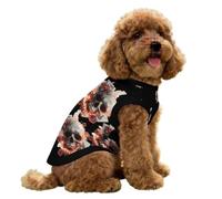 Skull Cards Deadly Game Small Dog And Cat Clothes Pet Cooling Shirt