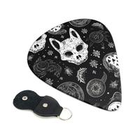 Skull Cat Moon Gothic Guitar Pickfor Pickups For Acoustic Electric Guitar Bass Ukulele