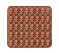 Skull Chocolate Mold | Non-Stick Reusable Easy Release DIY | Silicone Craft Molds | for Bakery Home Family Gathering Party, Chocolate Jelly Candy Cookie