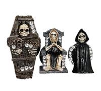 Skull Clip On Diffuser - Gothic Car Air Maker | Helloweenn Aromatherapy Wind Clip | Funny Car Interior Accessories Vent Supply For Trucks SUV Car