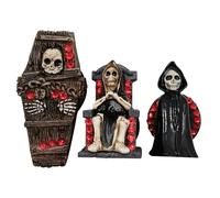 Skull Clip On Diffuser - Gothic Car Air Maker | Helloweenn Aromatherapy Wind Clip | Funny Car Interior Accessories Vent Supply For Trucks SUV Car