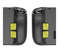 Skull & Co. Back Button Enhancement Set for Steam Deck, Handle Grip Pads Improvement Button Protection Kit for Steam Deck - Neon Yellow, 4pcs