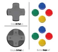 Skull & Co. D-Pad Button Cap Set for Nintendo Switch and Switch OLED Joy-con