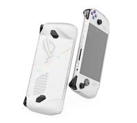 Skull & Co. GripCase Ally for ROG Ally: A Soft Protective Case with Textured Grips Full Protection and Stand, Shock-Absorption Non-Slip and Anti-Scratch Cover Design - Frosted Clear