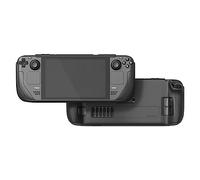 Skull & Co. GripCase SD for Steam Deck and Steam Deck OLED: A Soft Protective Case with Textured Grips Full Protection and Stand, Shock-Absorption Non-Slip and Anti-Scratch Cover Design - Black