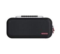 Skull & Co. Maxcarry Case for NeoGrip, GripCase Crystal: Portable Hard Shell Protective Travel Carrying Case with Storage for Nintendo Switch OLED and OG Switch, GripCase & Accessories - Black