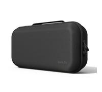 Skull & Co. Maxcarry Case for Steam Deck, ROG Ally/Ally X & Other Gaming Handheld: Portable Hard Shell Protective Travel Carrying Case with Storage for GripCase SD, GripCase Ally & Accessories- Black