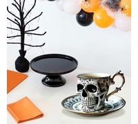 Skull Coffee Drinking Mug Spooky Drink Cups for Men Personal Collection Relaxing Moments Morning Routine Weekend Leisure