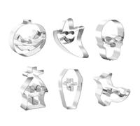 Skull Cookie Cutter Dessert Pumpkin Skull Ghost House Witch Boot