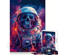 Skull Cosmic Space 1000 Piece Jigsaw Puzzles for Teenagers Jigsaw Mental Logic Toy Leisure Time Fine Edge 38x52cm