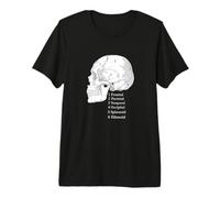 Skull Cranium Bone Anatomy Premium T-Shirt