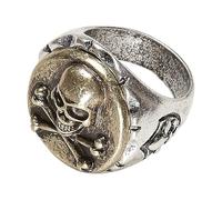 Skull & Cross Bones Piaret Ring Fancy Dress