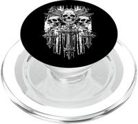 Skull Cross Wings Goth Alt Grunge Gothic Emo Aesthetic Y2K PopSockets PopGrip for MagSafe