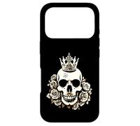 Skull Crown Roses Vintage Gothic Art Case for iPhone 17 Pro