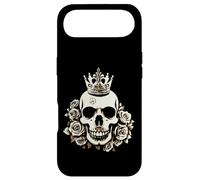 Skull Crown Roses Vintage Gothic Art Case for iPhone Air