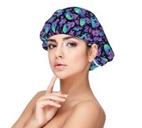 Skull daisy Gradient Silk Bonnet for Sleeping Women Men - Adjust Satin Bonnet for Sleeping, Soft Comfrt Hair Bonnet for Sleeping